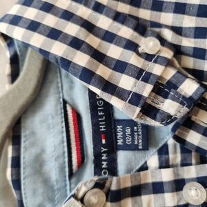 Tommy Hilfiger Blue Casual Button Down Shirt